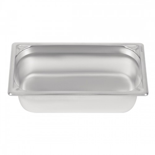 Vogue Heavy Duty Stainless Steel 13 Gastronorm Pan 100mm