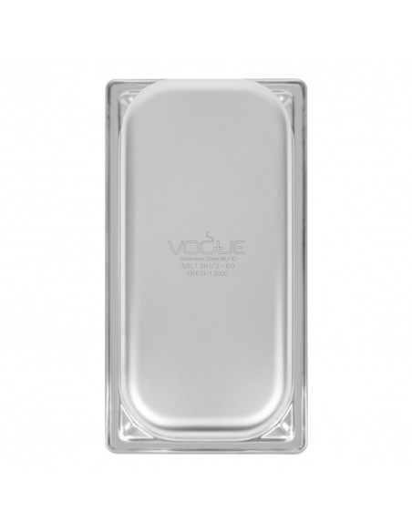 Vogue Heavy Duty Stainless Steel 13 Gastronorm Pan 100mm