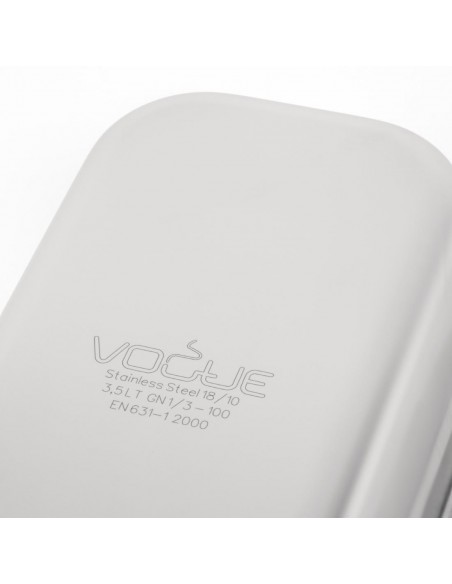 Vogue Heavy Duty Stainless Steel 13 Gastronorm Pan 100mm