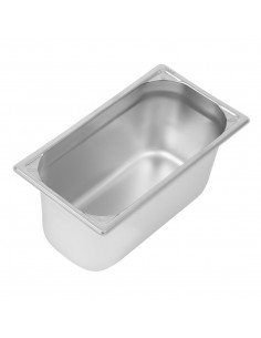 Vogue Heavy Duty Stainless Steel 13 Gastronorm Pan 150mm