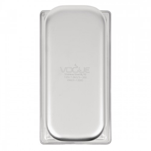 Vogue Heavy Duty Stainless Steel 13 Gastronorm Pan 200mm