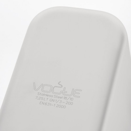 Vogue Heavy Duty Stainless Steel 13 Gastronorm Pan 200mm