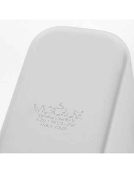 Vogue Heavy Duty Stainless Steel 13 Gastronorm Pan 200mm