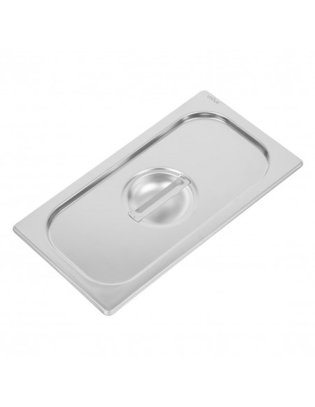 Vogue Heavy Duty Stainless Steel 13 Gastronorm Pan Lid