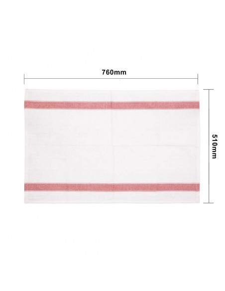 Heavy Tea Towel Red