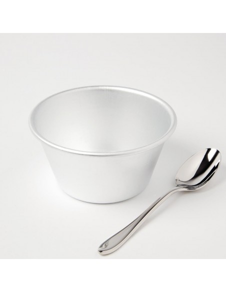 Vogue Aluminium Pudding Basin 340ml