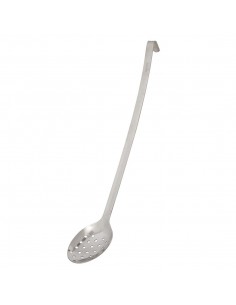 Vogue Long Serving Spoon Perforated 18in