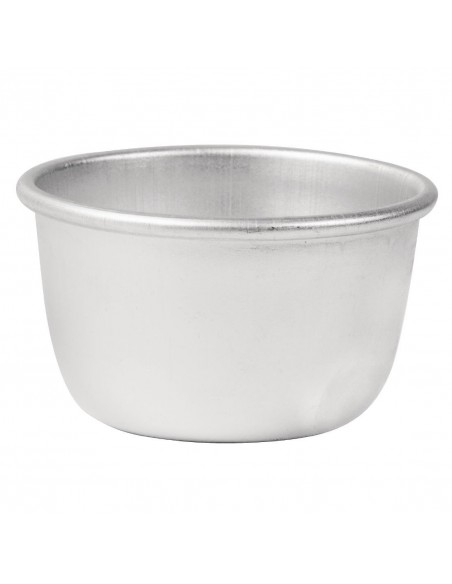 Vogue Aluminium Pudding Basin 90ml