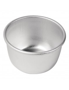 Vogue Aluminium Pudding Basin 90ml 2