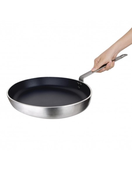 Vogue Non-Stick Aluminium Oval Frypan 400mm