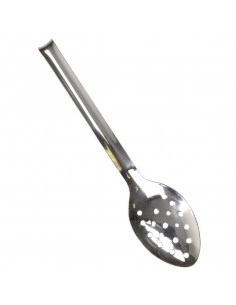 Vogue Perforated Spoon with Hook 12in