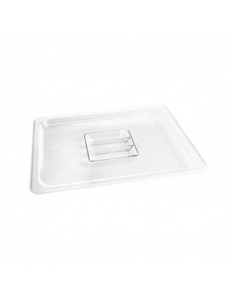Vogue Polycarbonate 1/2 Gastronorm Lid Clear