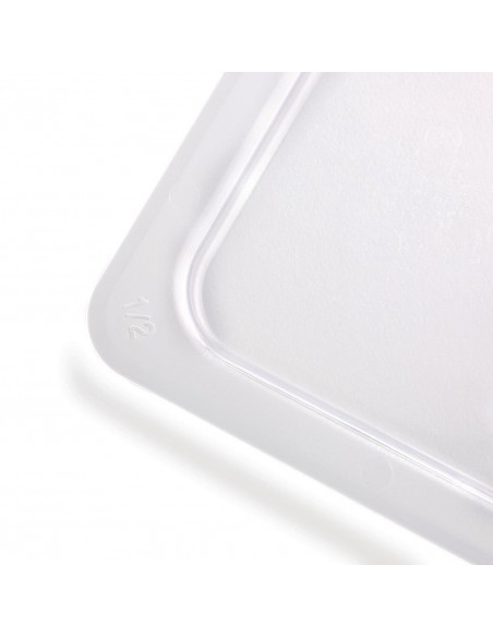Vogue Polycarbonate 1/2 Gastronorm Lid Clear