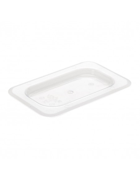 Vogue Polycarbonate 1/9 Gastronorm Lid Clear