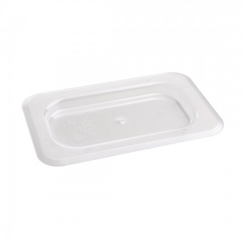 Vogue Polycarbonate 1/9 Gastronorm Lid Clear