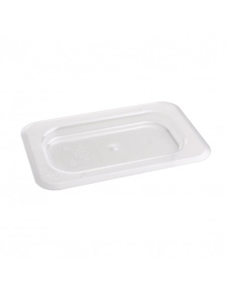 Vogue Polycarbonate 1/9 Gastronorm Lid Clear