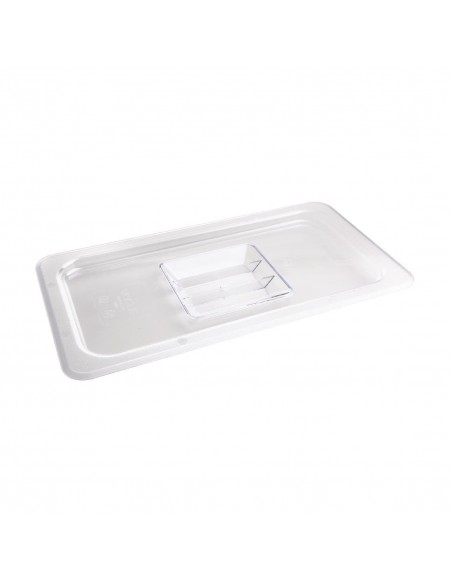 Vogue Polycarbonate 1/3 Gastronorm Lid Clear