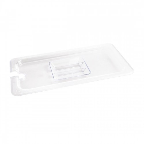 Vogue Polycarbonate 1/3 Gastronorm Lid Notched