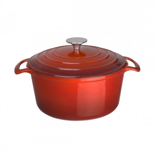 Vogue Round Red Casserole Dish