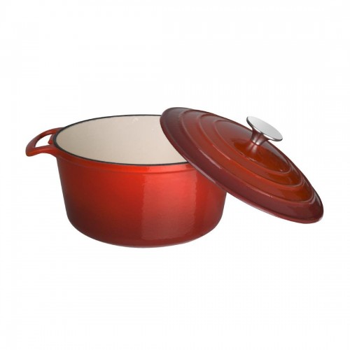Vogue Round Red Casserole Dish