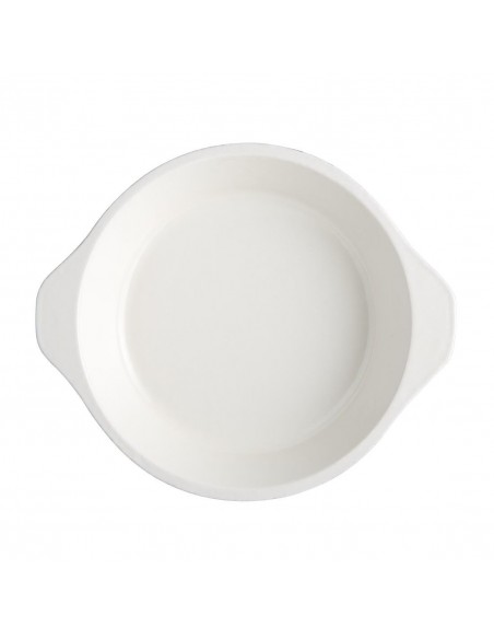 Vogue Round Red Cast Iron Gratin Dish