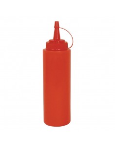 Vogue Red Squeeze Sauce Bottle 24oz