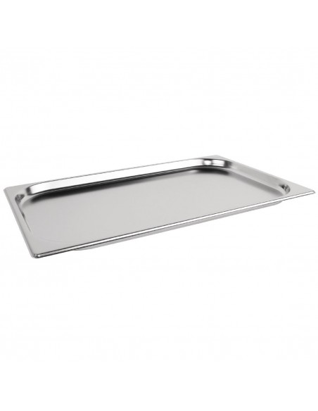 Vogue Stainless Steel 1/1 Gastronorm Pan 20mm