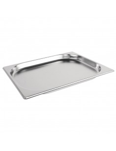 Vogue Stainless Steel 1/2 Gastronorm Pan 20mm