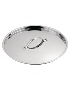 Vogue Stainless Steel Lid 180mm