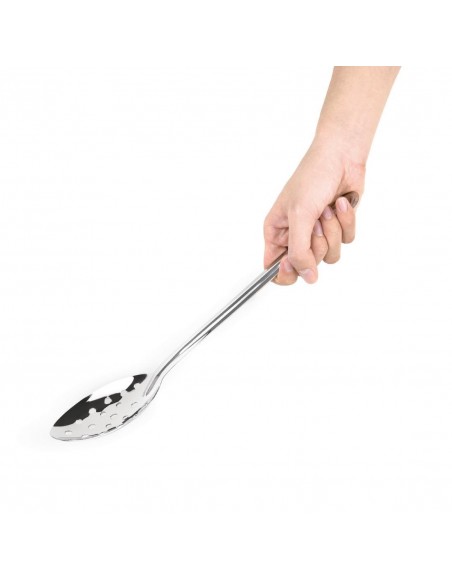 Vogue Stainless Steel Perforated Serving Spoon