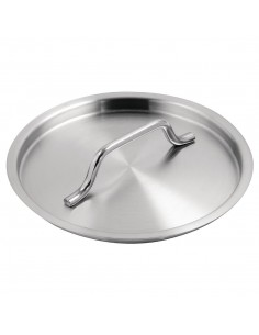 Vogue Stainless Steel Lid 160mm
