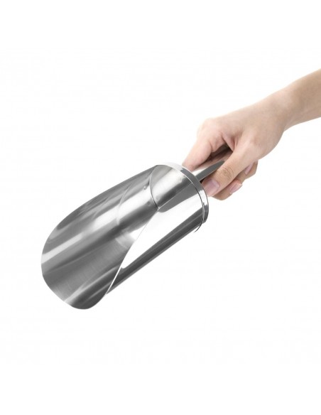 Vogue Stainless Steel Scoop 1Ltr