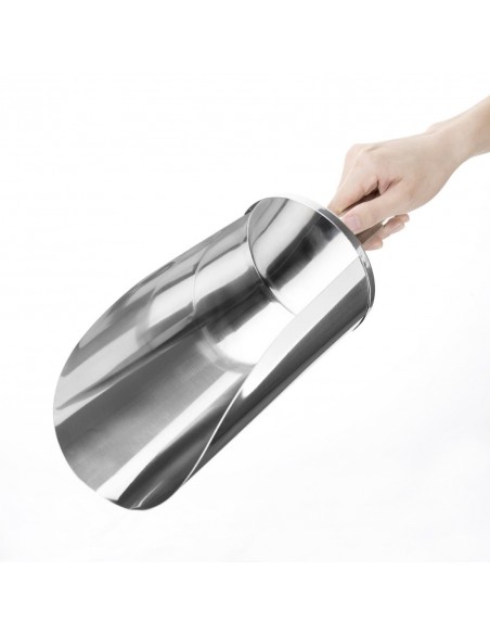 Vogue Stainless Steel Scoop 2Ltr