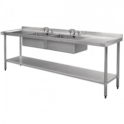 Vogue Stainless Steel Sink - 2400 x 600mm