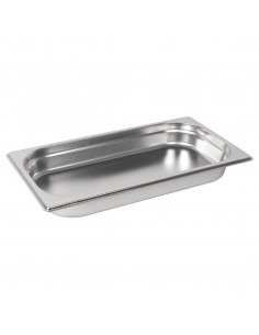 Vogue Stainless Steel GN 1/3 Pan 40mm