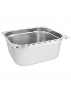 Vogue Stainless Steel 2/3 Gastronorm Pan 150mm