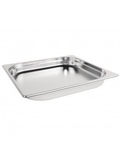 Vogue Stainless Steel 2/3 Gastronorm Pan 40mm