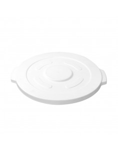 Vogue White Round Container Bin Lid 2