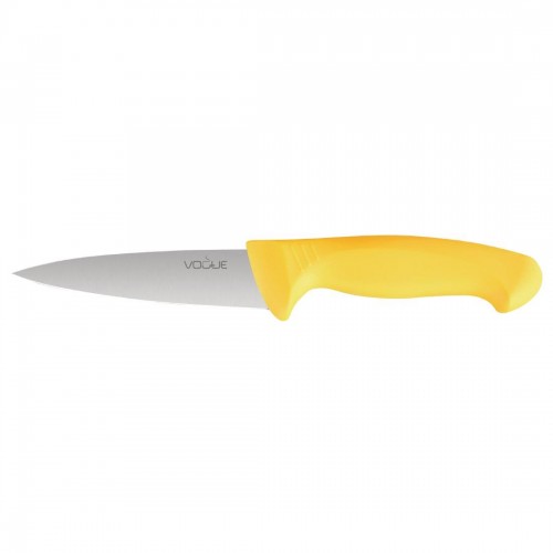 S852 - Vogue Yellow Handle 6 Piece Knife Set & Wallet