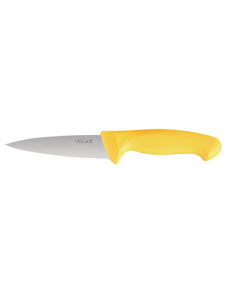 S852 - Vogue Yellow Handle 6 Piece Knife Set & Wallet