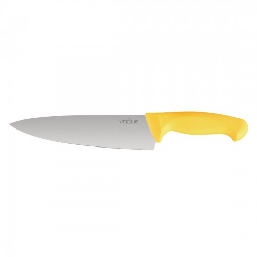 S852 - Vogue Yellow Handle 6 Piece Knife Set & Wallet