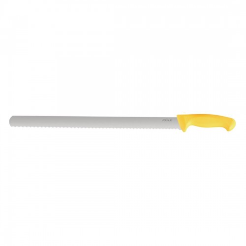 S852 - Vogue Yellow Handle 6 Piece Knife Set & Wallet