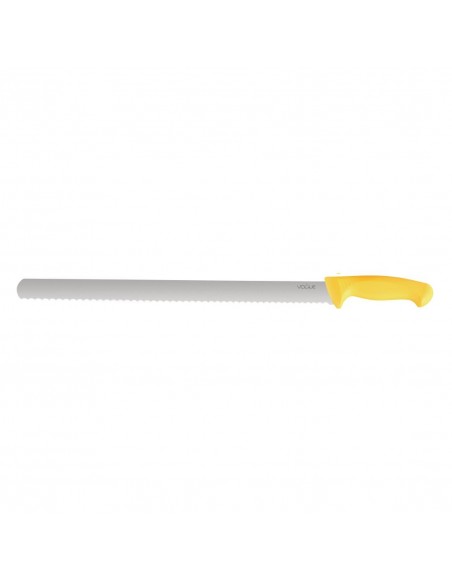 S852 - Vogue Yellow Handle 6 Piece Knife Set & Wallet