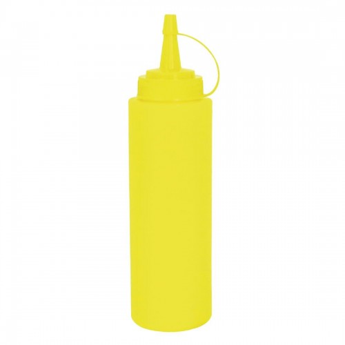 Vogue Yellow Squeeze Sauce Bottle 35oz