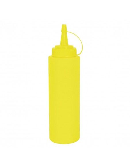 Vogue Yellow Squeeze Sauce Bottle 8oz