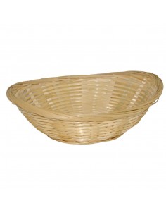 Wicker Oval Bread Basket