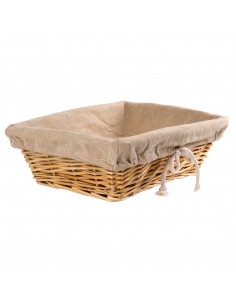 Wicker Rectangular Basket