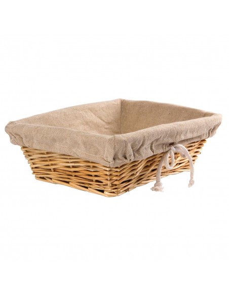 Wicker Rectangular Basket