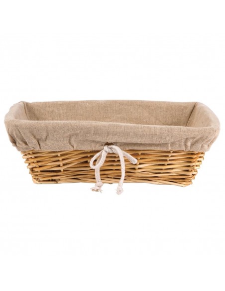 Wicker Rectangular Basket