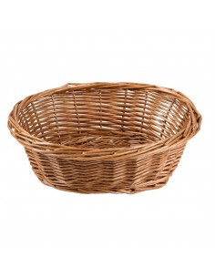 Kristallon Oval Basket Dishwasher Safe Made of Polypropylene 215x160mm